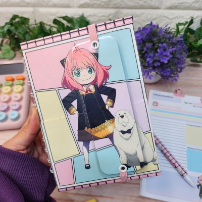 Agenda Escolar Spy x Family Personalizada