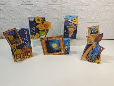 Personalizados Van Gogh 20 peças