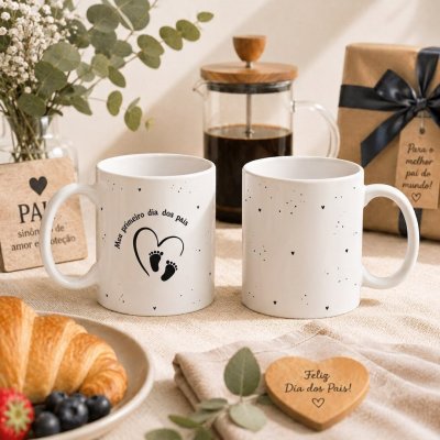 Caneca Personalizada com Foto e Frase – Presente Criativo Dia dos Pais | 325 ml (Cópia) (Cópia)