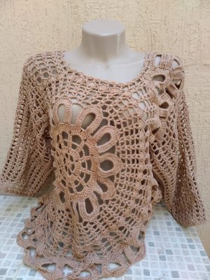 Blusa de Croche Ana Maria Braga