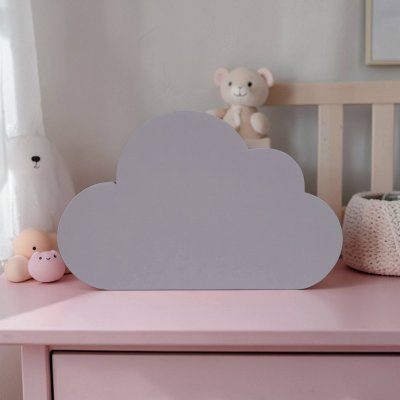 Nuvem de mdf decorativa/ decoração de festa e quarto infantil enf