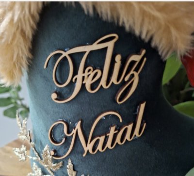 Papai Noel enfeite decorativo
