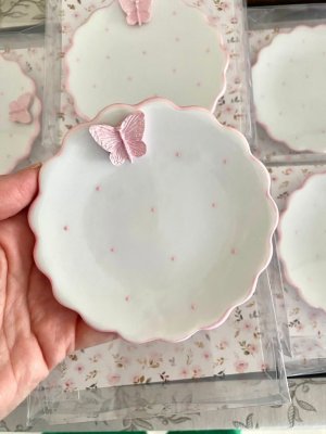 Pratinhos de porcelana personalizados