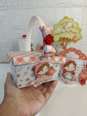 Personalizados Chapeuzinho vermelho 20 peças