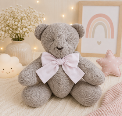 Urso M em tricot