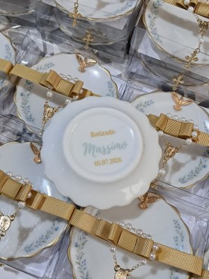 Salva de porcelana personalizado