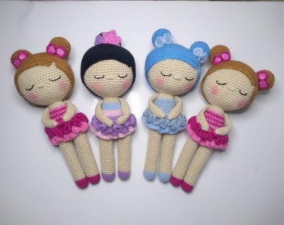 Bailarina amigurumi