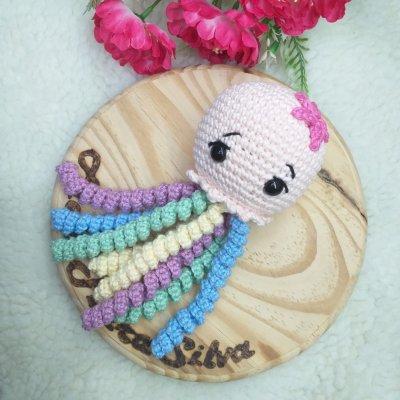 Polvinho do Amor  Amigurumi Pronta Entrega