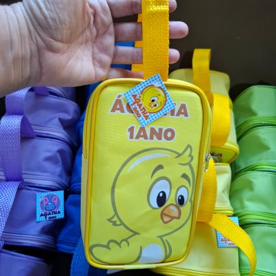 Estojo Vertical  Personalizado Galinha Pintadinha Lembrancinhas