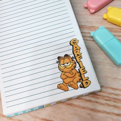 Caderneta Blocao Garfield Personalizado