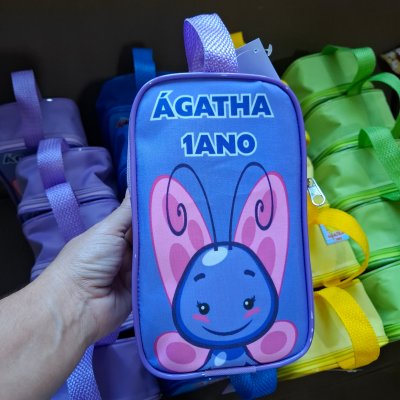 Estojo Vertical  Personalizado Galinha Pintadinha Lembrancinhas