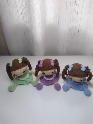 Boneca amigurumi