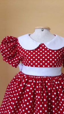Vestido minnie infantil