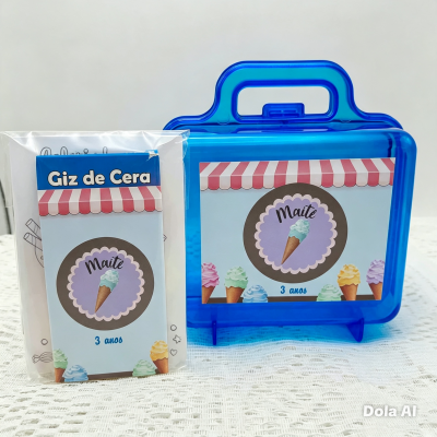 Lembrancinha personalizada Sorveteria