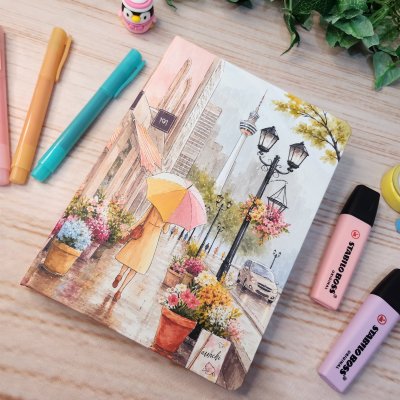 Caderno Sketchbook Comfy Day A5 l journal l Desenho l Anotações l