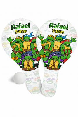 Kit Raquetes personalizadas infantil - Fazemos qualquer tema