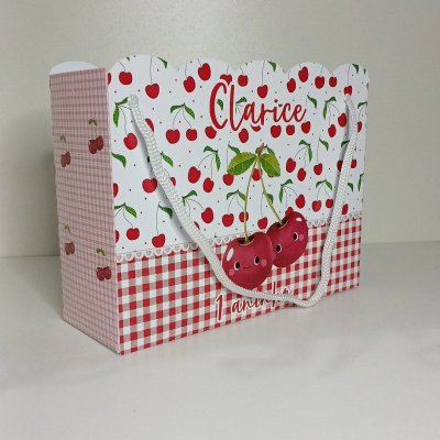 Kit 10 Sacolas Personalizadas  Pegue e Monte