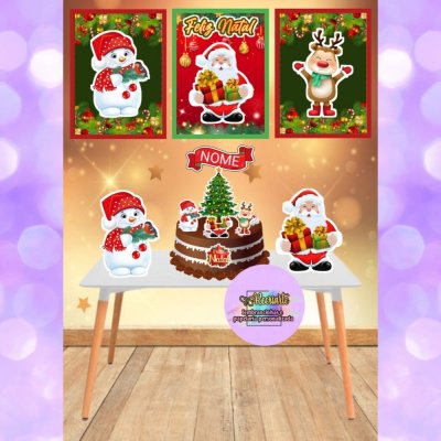 Kit festa Só um bolinho Natal.