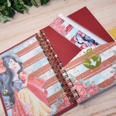 Agenda A5 Planner Maçã Encantada Personalizada
