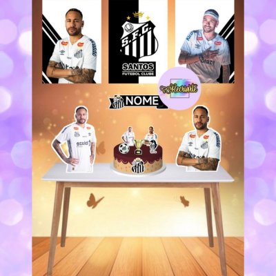 Kit festa Só um bolinho Neymar Santos