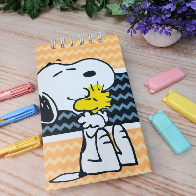 Caderneta Blocao Snoopy Personalizado