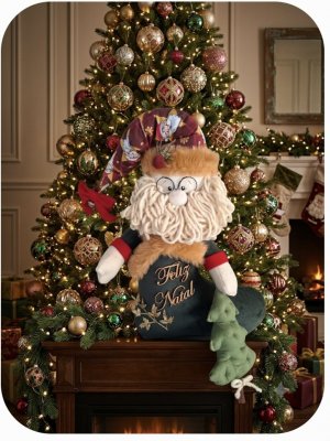 Papai Noel enfeite decorativo