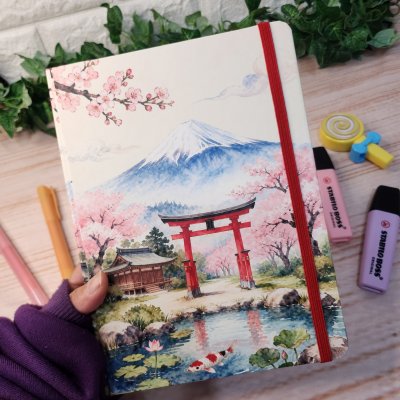 Caderno Sketchbook Jardim Ocidental A5 l journal l Desenho l Anotações l Brochura l Sketchbook