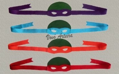 Máscara - Tartarugas Ninja