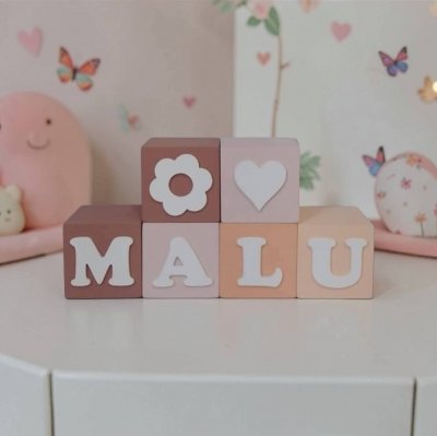 Cubos decorativos de mdf, decoração de quarto infantil, festa infantil adorno de mdf