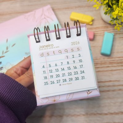 Caderno Devocional Gratidão Candy Personalizado
