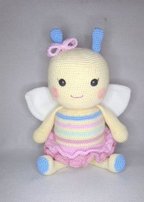 Abelha amigurumi