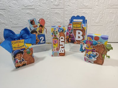 Personalizados Castelo Ra-tim-bum 20 peças