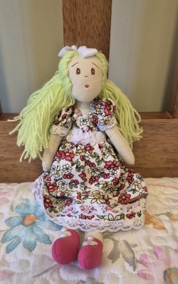 Boneca de pano Green