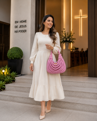 Bolsas Tranças de Crochê