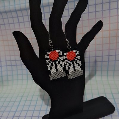 Brinco Tanjiro | Demon Slayer: Kimetsu no Yaiba | Hama Beads | Pixel Art