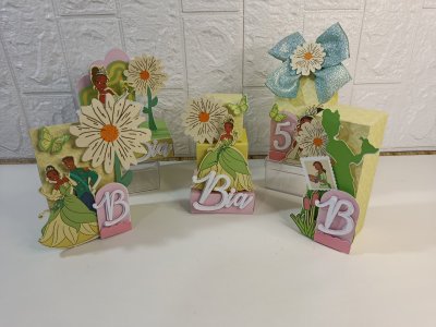 Personalizados Princesa Tiana 20 peças