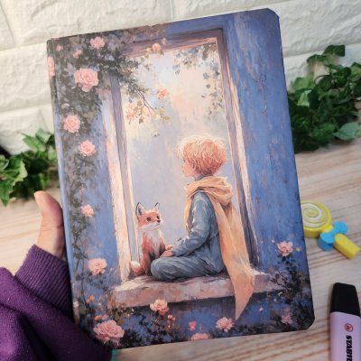 Caderno Sketchbook Pequeno Príncipe A5 l journal l Desenho l Anot