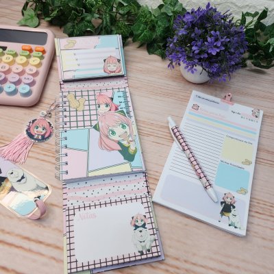 Agenda Escolar Spy x Family Personalizada