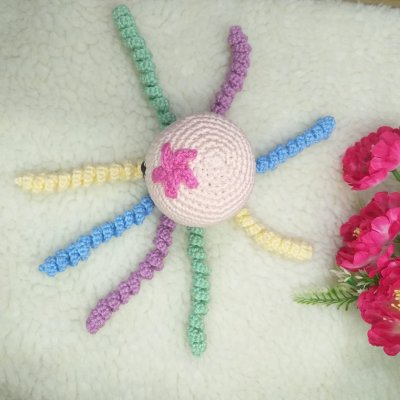 Polvinho do Amor  Amigurumi Pronta Entrega