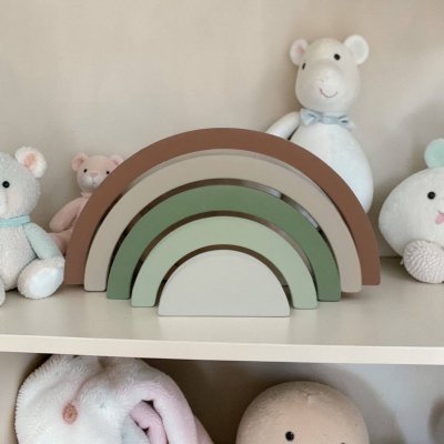 Arco iris de mdf /arco iris decoração de quarto infantil / enfeite de festa, adorno em mdf