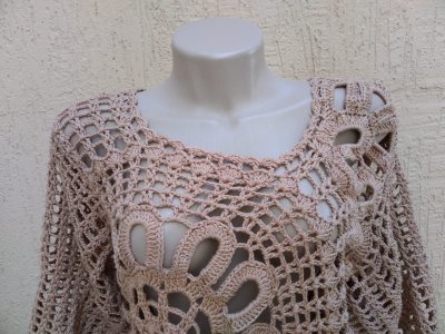 Blusa de Croche Ana Maria Braga