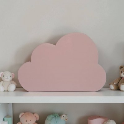 Nuvem de mdf decorativa/ decoração de festa e quarto infantil enf