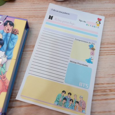 Agenda Escolar Bts Personalizada