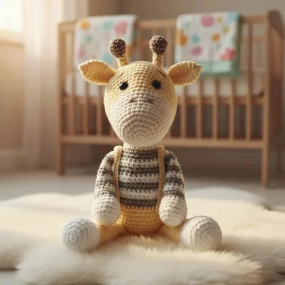 Girafa Crochê Amigurumi