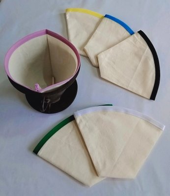 Coador Filtro de Café Reutilizável - 3 Unidades