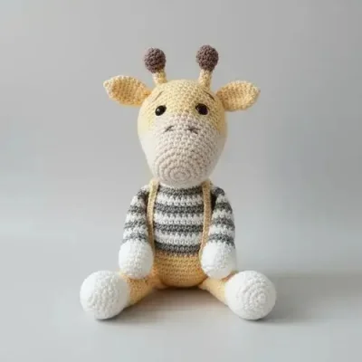 Girafa Crochê Amigurumi