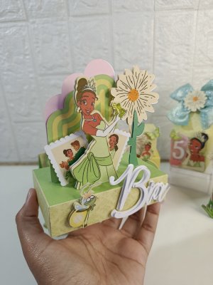 Personalizados Princesa Tiana 20 peças