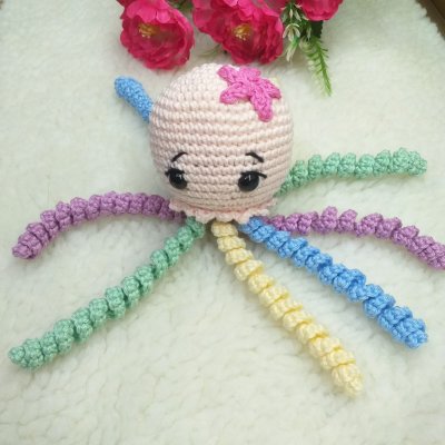Polvinho do Amor  Amigurumi Pronta Entrega