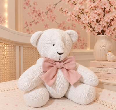 Urso M em tricot