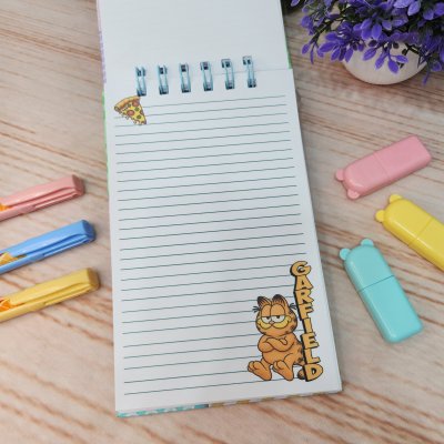 Caderneta Blocao Garfield Personalizado